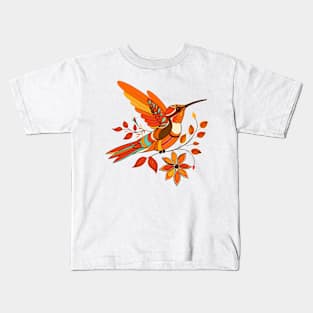 Hummingbird Wings with Vibrant Dreams Kids T-Shirt